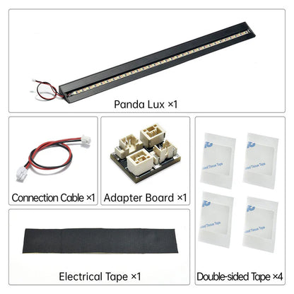 Kit BIQU Panda Lux RGB PX – Control inteligente ESP32, montaje magnético, RGBW de alto brillo, sincronización del estado de la impresora