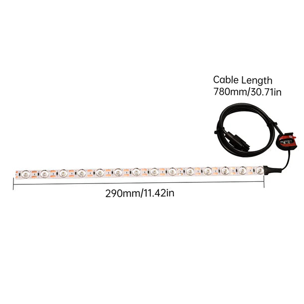 Kit de actualización LED BIQU Panda Lux para iluminar el área de impresión: iluminación de inducción automática con control de interruptor en línea para impresoras 3D Bambu Lab A1/A1 mini.