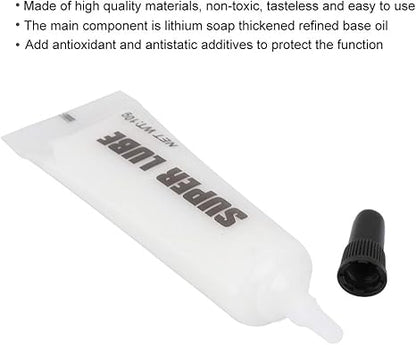 Grasa para impresora 3D, grasa lubricante para impresora 3D, accesorios para impresoras 3D, aceite lubricante de grasa de riel de metal, no insípido, blanco