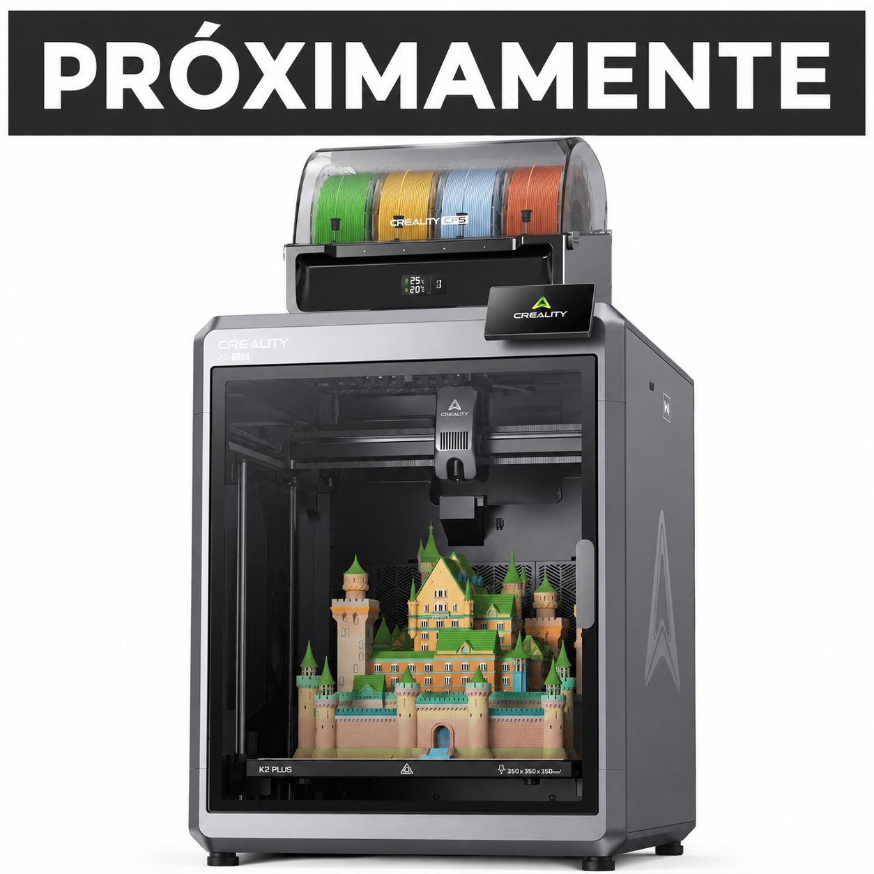 Impresora 3D Creality K2 Plus Combo