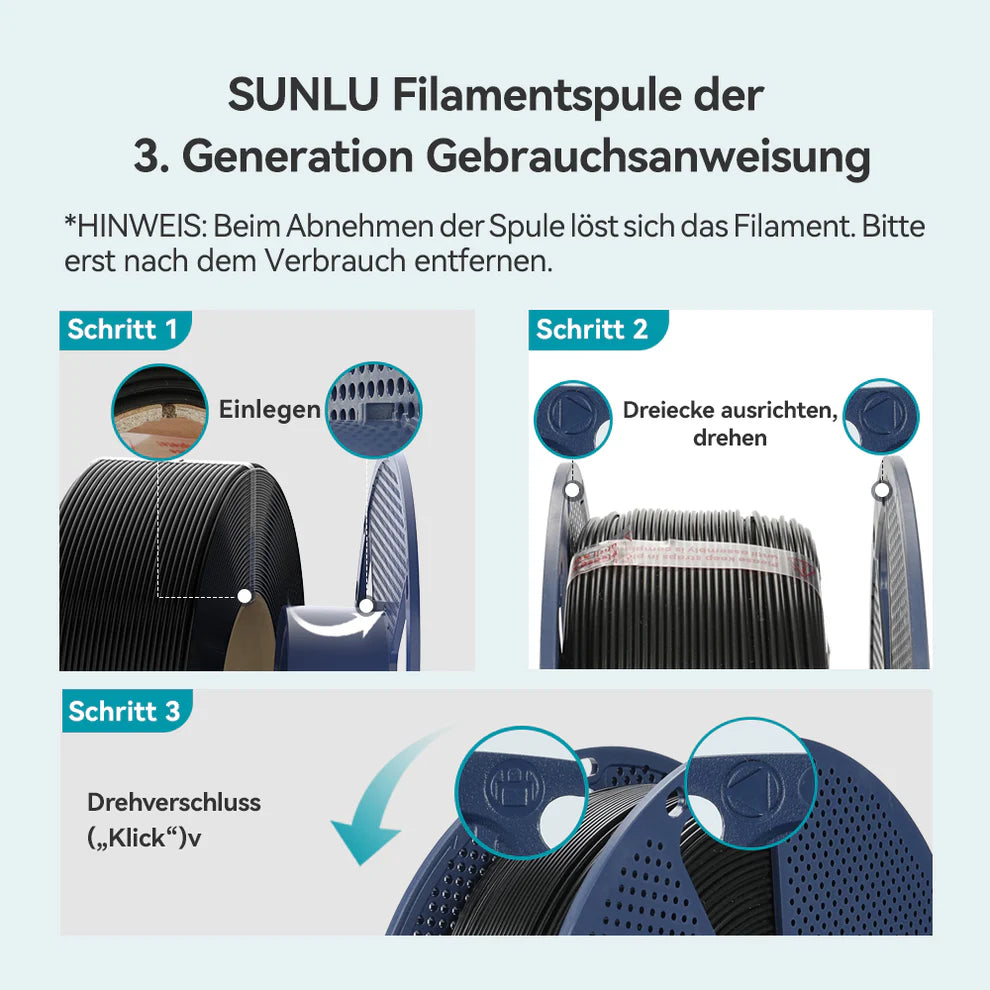 Filamento ABS SUNLU Premium