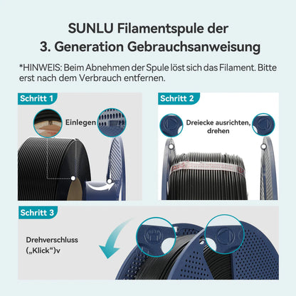 Filamento ABS SUNLU Premium